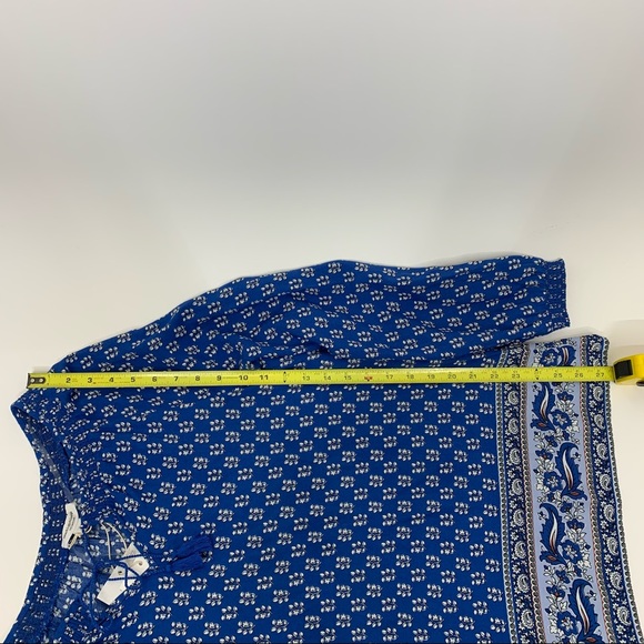 Beachlunchlounge Louisa Athen Beach Poolside Long Sleeve Blouse New Nwt Small - Picture 14 of 14